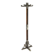 Load image into Gallery viewer, Industrial Chic Vintage Style Coat Rack - Brown
