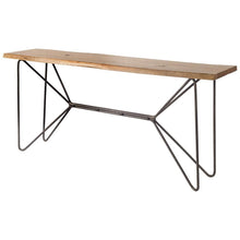 Load image into Gallery viewer, 16" Solid Wood Console Table - Brown
