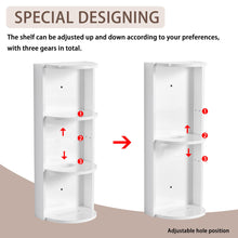 Load image into Gallery viewer, Bathroom Wall Mounted Storage Rack With Float Mounting Design
