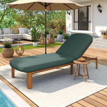 Load image into Gallery viewer, Outdoor Chaise Lounge With Adjustable Backrest
