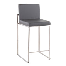 Load image into Gallery viewer, Fuji - Contemporary High Back Counter Stool, Functional Design
