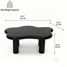 Load image into Gallery viewer, Cloud Shaped Coffee Table With 4 Round Legs
