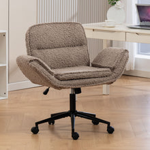 Load image into Gallery viewer, Criss Cross Swivel Desk Chair With Adjustable Armrests &amp; Wheels For Home Office
