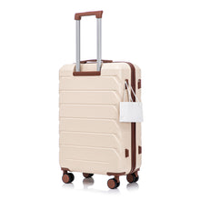 Load image into Gallery viewer, Hard Shell Luggage With Scratch Resistant Surface, 4 Wheels, Combination Lock &amp; Side Hooks
