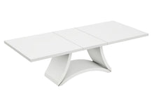 Load image into Gallery viewer, 98" Solid Manufactured Wood Dining Table - White
