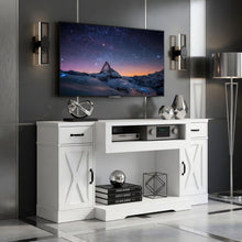 Load image into Gallery viewer, TV Stand With Adjustable Shelves &amp; Double Doors
