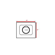 Load image into Gallery viewer, Outdoor Fire Pit For Outdoor Home Garden, Backyard Fireplace - Black

