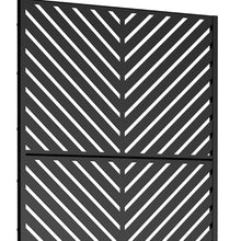 Load image into Gallery viewer, Three Panel Screen Room Divider (720208) - Black
