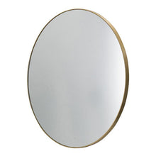 Load image into Gallery viewer, 30" Round Framed Accent Mirror - Gold
