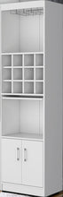 Load image into Gallery viewer, 71" Wood Bar Cabinet With Two Doors - White
