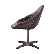 Load image into Gallery viewer, Pipino - Top Grain Leather Accent Chair With Swivel - Antique Ebony
