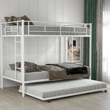 Load image into Gallery viewer, Twin Over Twin Bunk Bed With Trundle
