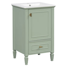 Load image into Gallery viewer, Retro Bathroom Vanity With Sink
