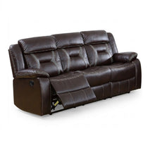 Load image into Gallery viewer, Modern Reclining Sofa With Pillow Arms And Headrest
