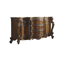 Load image into Gallery viewer, Solid And Manufactured Wood Five Drawer Triple Dresser - Brown
