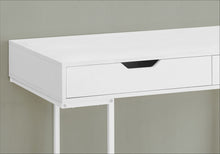 Load image into Gallery viewer, Computer Desk For Home Office, Storage Drawers, Marble Look Contemporary &amp; Modern

