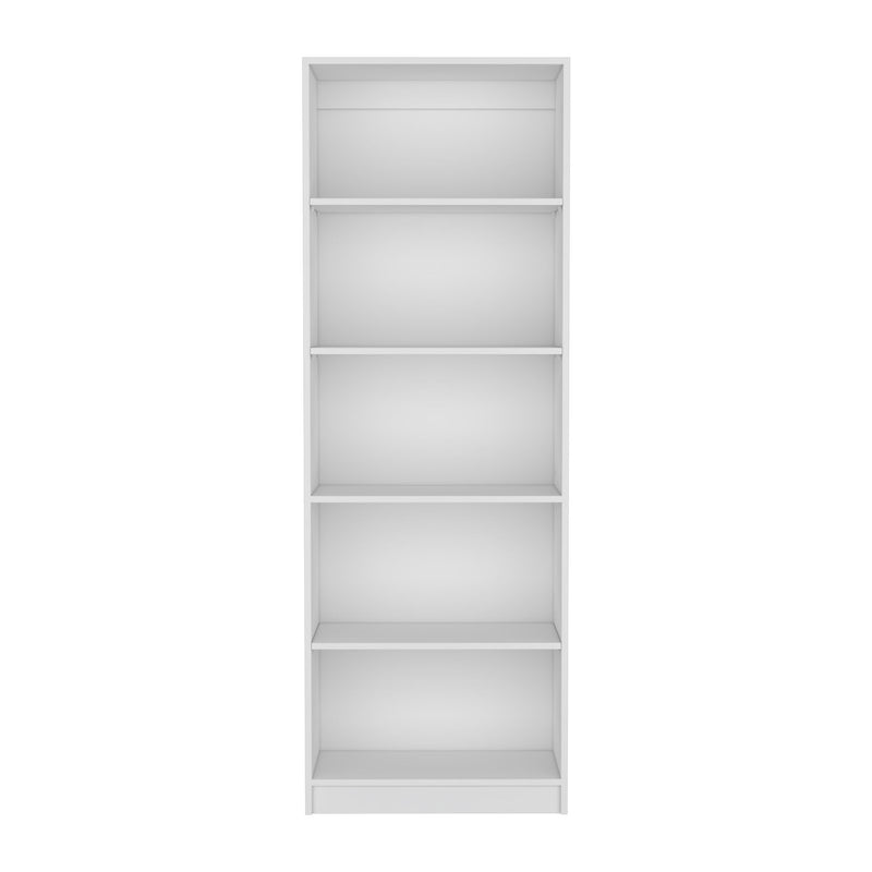 Five Tier Bookcase (546593) - White