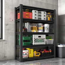 Load image into Gallery viewer, Industrial 5-Tier Adjustable Shelving Unit With Pegboard Heavy-Duty Storage
