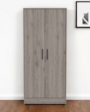 Load image into Gallery viewer, Tall Two Door Closet - Light Gray

