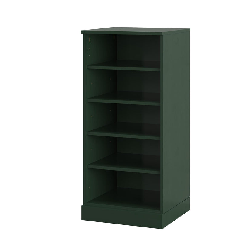 Ten Pair Solid Woodshoe Storage Cabinet (752048) - Green