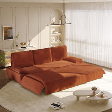 Load image into Gallery viewer, King Size Pull Out Sofa Bed, 3 In 1 Convertible Multifunctional
