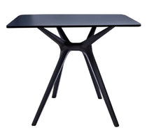Load image into Gallery viewer, 27" Heavy Duty Plastic Square End Table - Black

