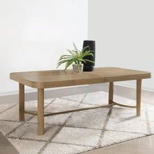 Load image into Gallery viewer, Benson - Extension Leaf Dining Table With Trestle Base - Sand
