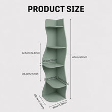 Load image into Gallery viewer, 5 Tier S - Shaped Corner Shelf For Living Room
