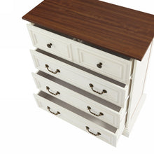 Load image into Gallery viewer, Modern 5 Drawer Dresser For Bedroom, Ample Storage Wide Chest Of Drawers
