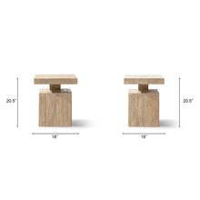 Load image into Gallery viewer, Calder - Square Side Table - Natural
