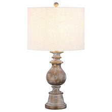 Load image into Gallery viewer, Wahlburg - Drum Shade Table Lamp - Oatmeal

