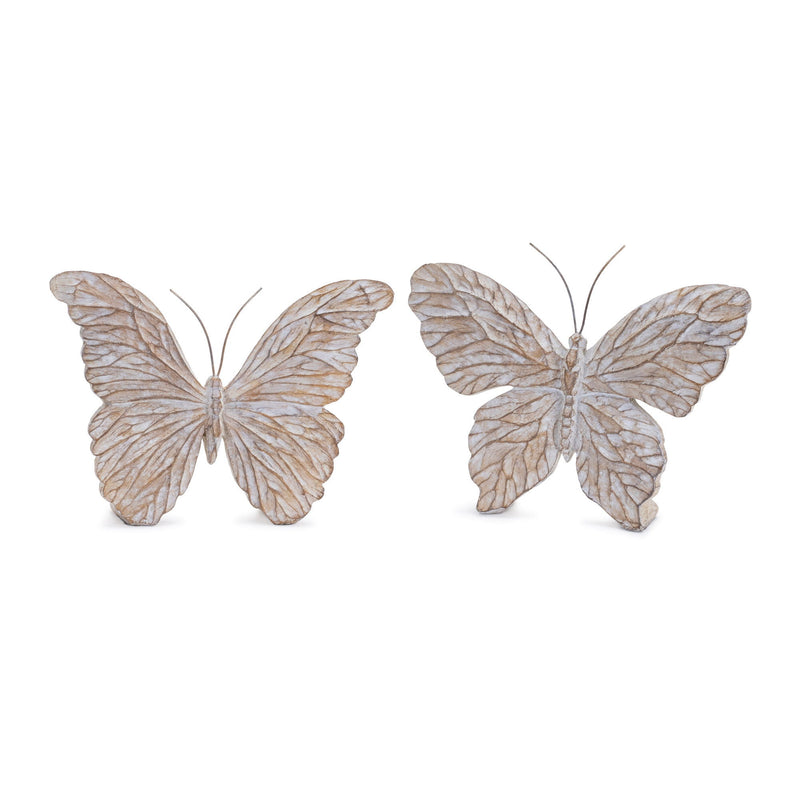 Poly Figurine Tabletop Sculpture (Set of 4) (593014) - Beige
