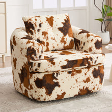 Load image into Gallery viewer, Modern Swivel Barrel Chair With Dual-Layer Cushion
