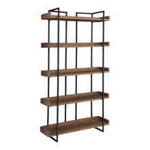 Load image into Gallery viewer, Five Tier Bookcase (517716) - Black / Brown
