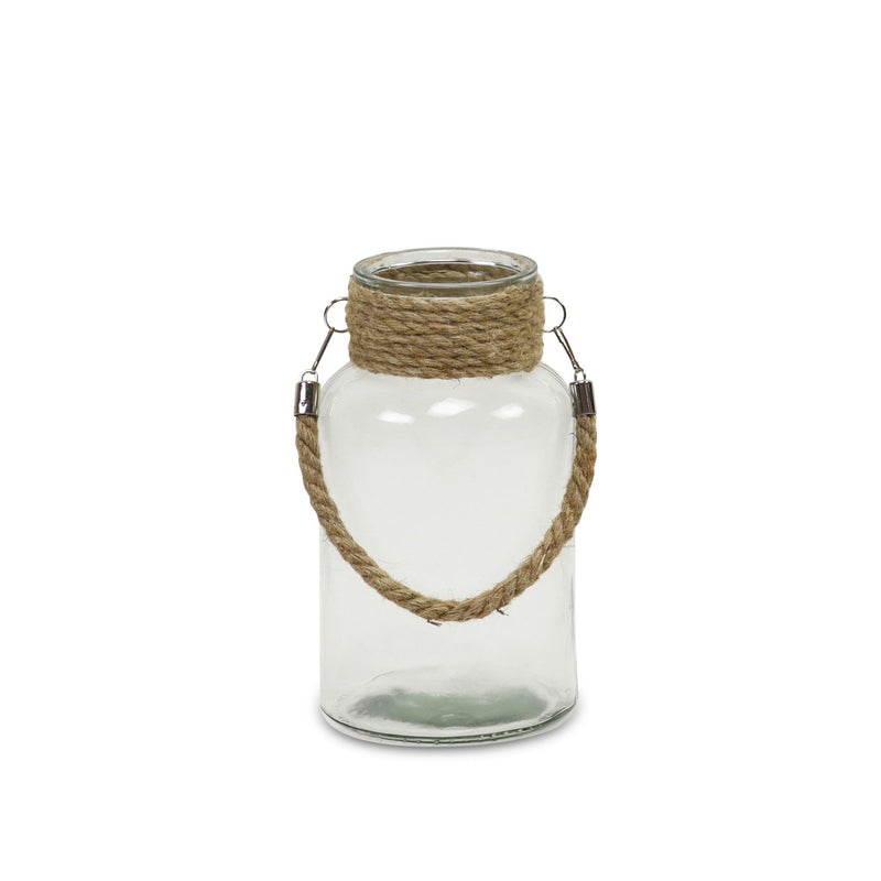 Glass Decorative Bottle (488167) - Brown
