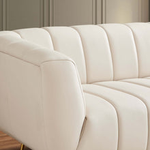 Load image into Gallery viewer, Lamattina - Genuine Italian Channel Tufted Sofa
