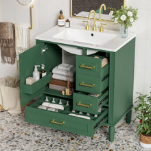 Load image into Gallery viewer, Traditional Bathroom Vanity Set With Soft Close Doors
