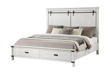 Load image into Gallery viewer, Loretta Modern Style Queen Bed Made with Wood in Antique White
