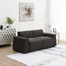 Load image into Gallery viewer, [VIDEO provided] [New] 71*35.5&quot; Modern Linen Fabric Sofa,Stylish and Minimalist 2-3 Seat Couch,Easy to Install,Exquisite Loveseat with Wide Armrests for Living Room,Bedroom,Apartment,Office,2 Colors
