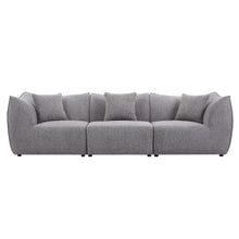 Load image into Gallery viewer, 111 inch Sofa, Comfy Sofa Couch with  Deep Seats Modern Sofa- 3 Seater Sofa, Couch for Living Room Apartment Lounge GREY
